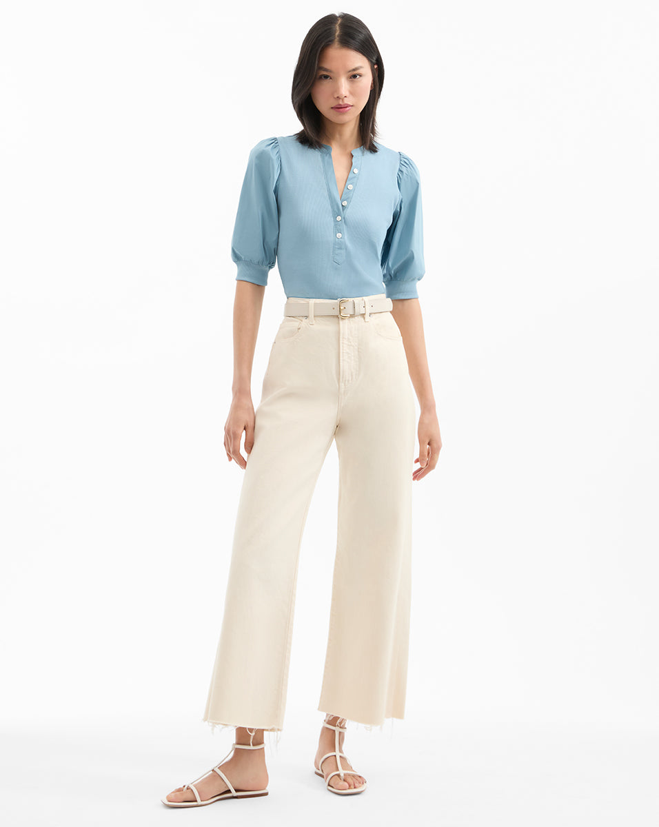 Coralee Puff-Sleeve Tee - Image 2