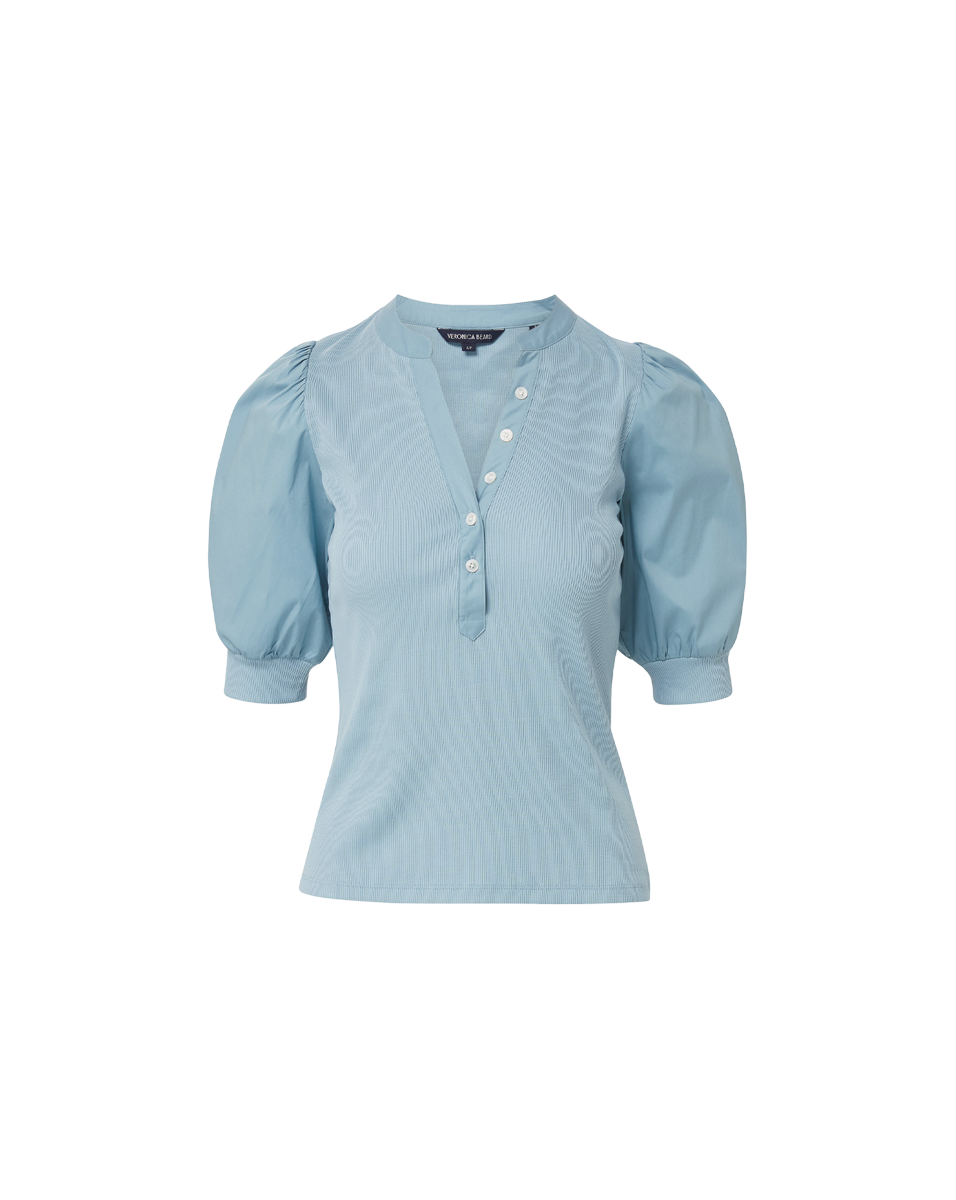 Coralee Puff-Sleeve Tee - Image 5