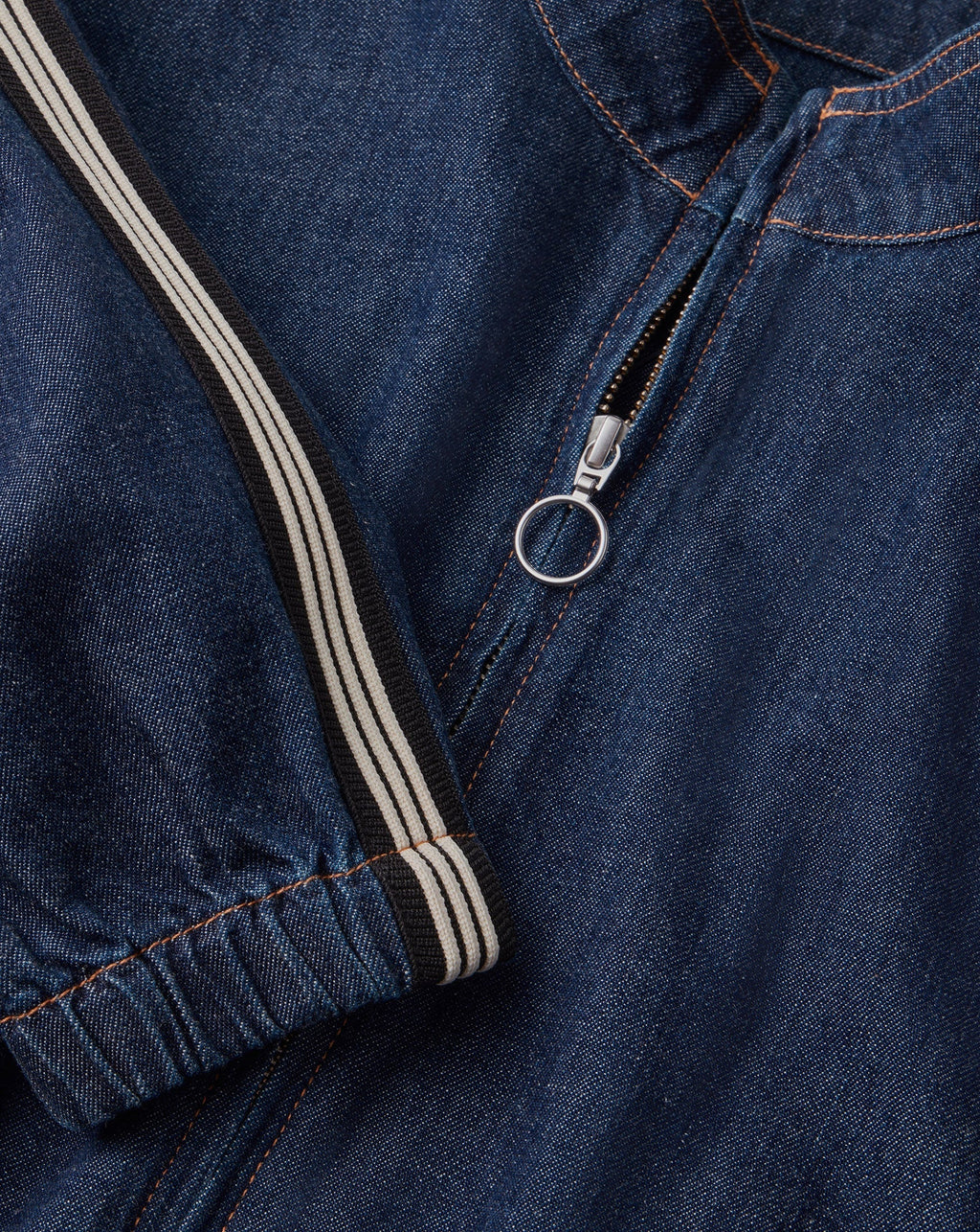 Gigi Denim Track Jacket - Image 3