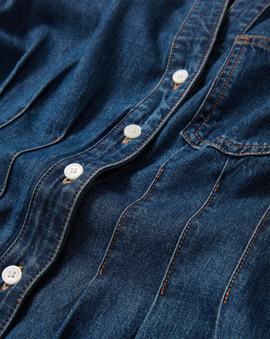 Arcadia Denim Shirtdress - Image 3