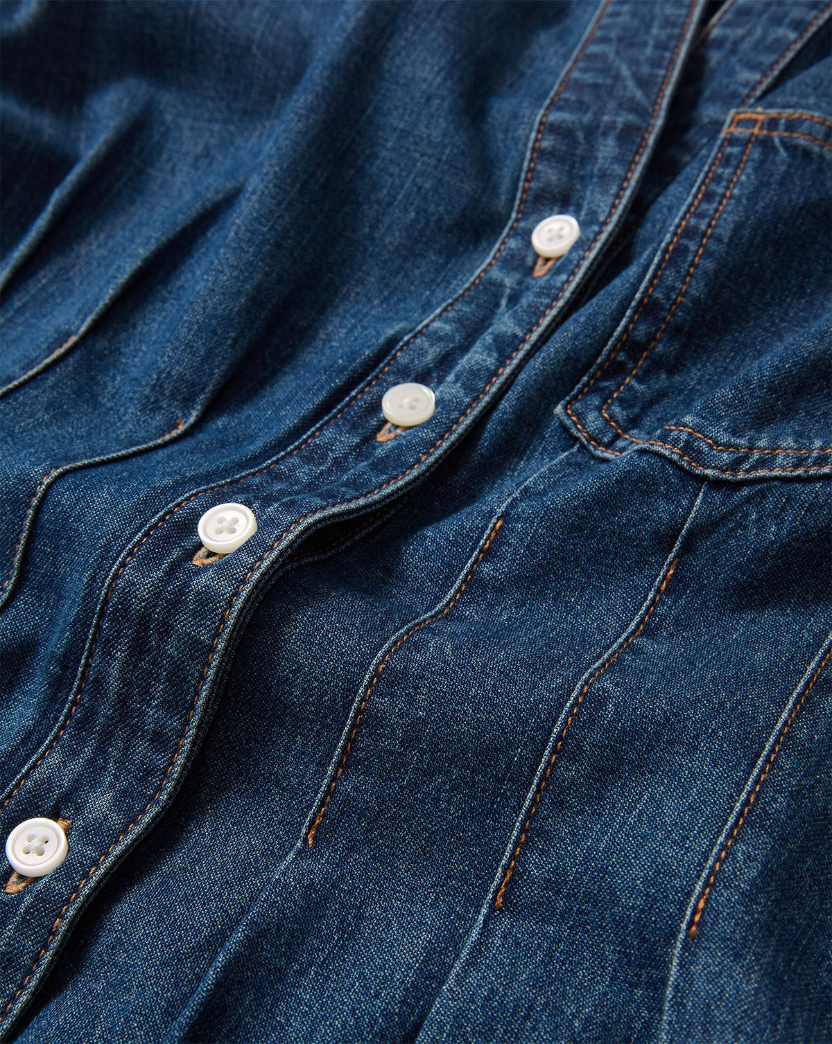 Arcadia Denim Shirtdress - Image 3