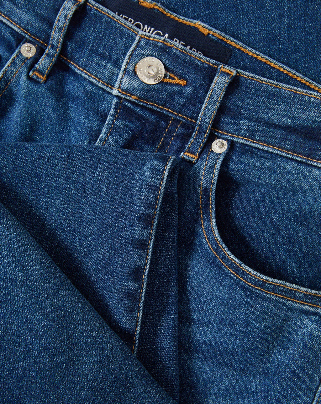 Crosbie Mid-Rise Slim Wide-Leg Jean - Image 4