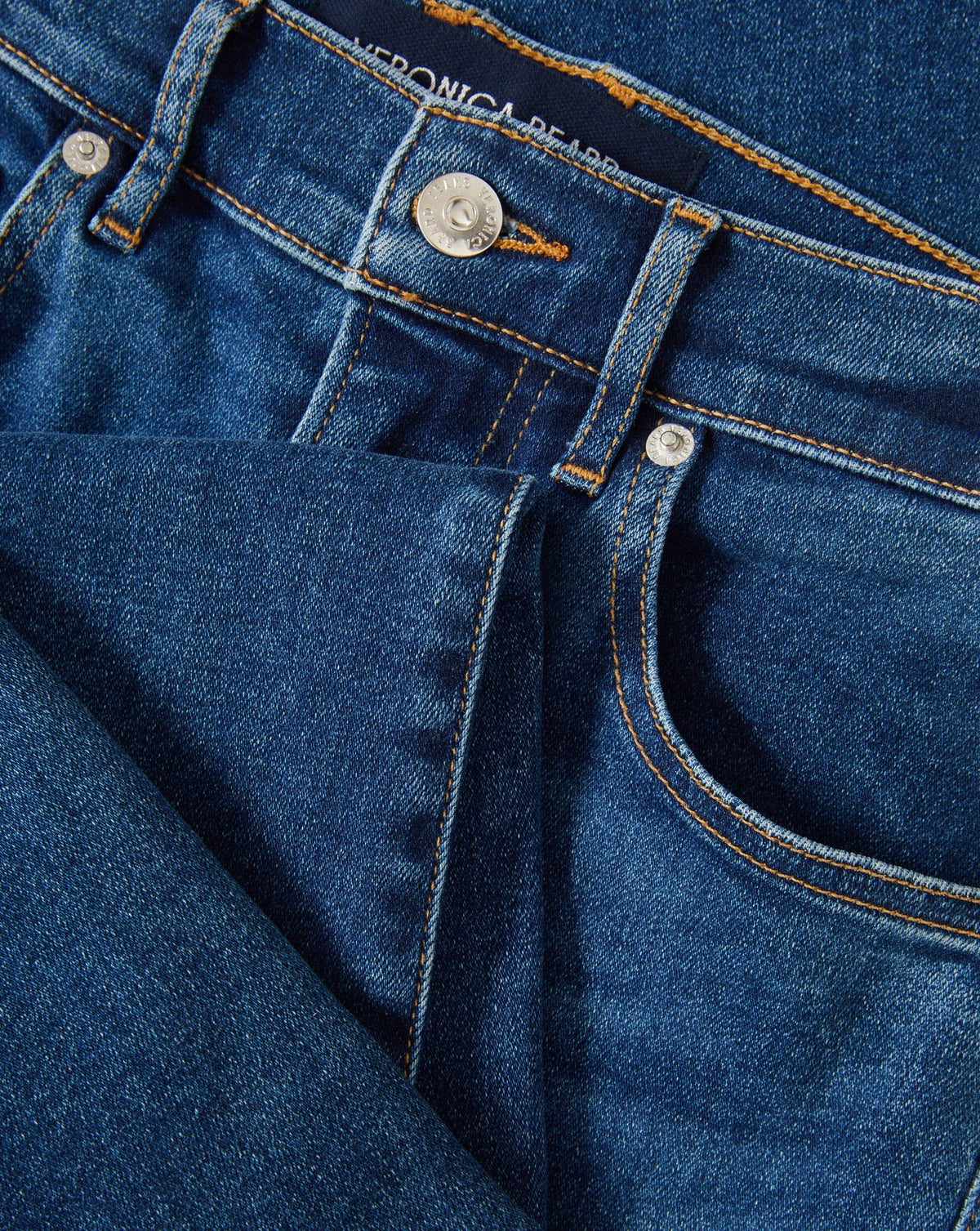 Crosbie Mid-Rise Slim Wide-Leg Jean - Image 4