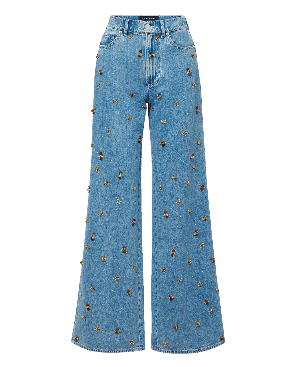 Kasey Embellished Wide-Leg Jean - Image 8