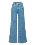 Kasey Embellished Wide-Leg Jean - Image 8