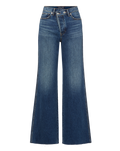 Taylor Crossover-Waistband Wide-Leg Jean - Image 6