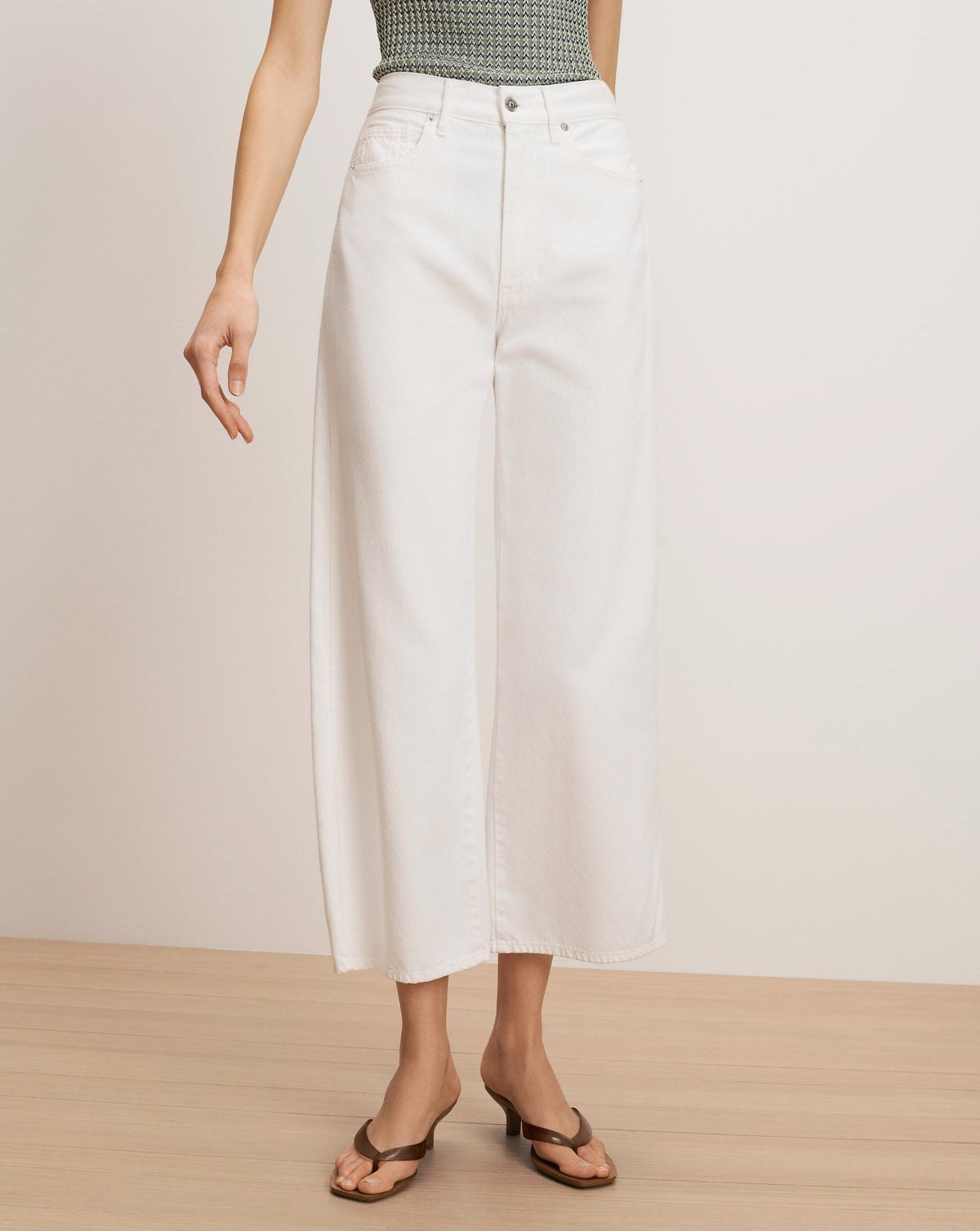 Taylor Cropped Wide-Leg Jean - Image 2