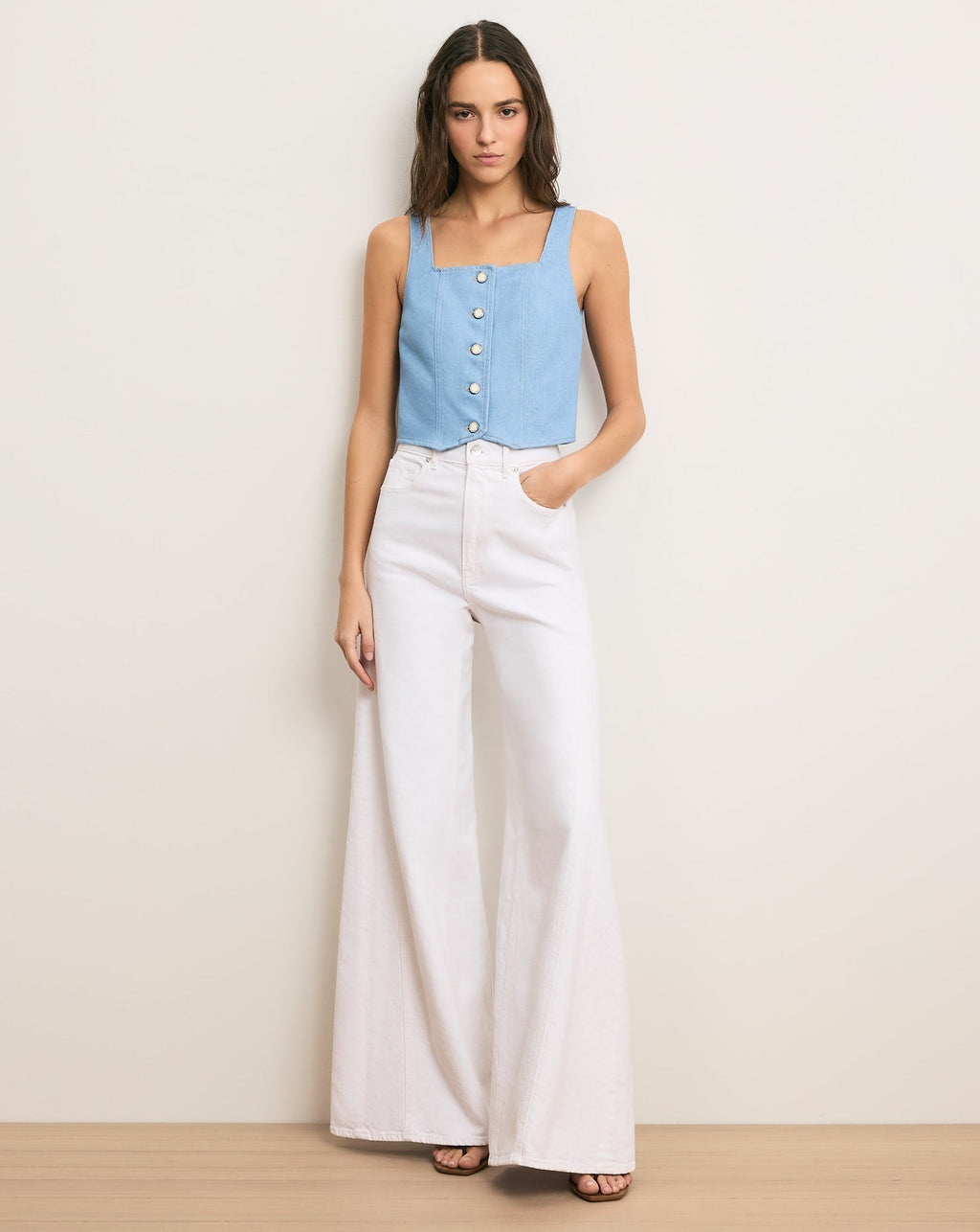 Spensley Denim Vest - Image 2