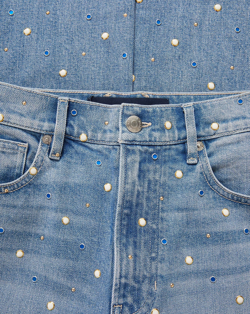Dylan Embellished Straight-Leg Jean - Image 4