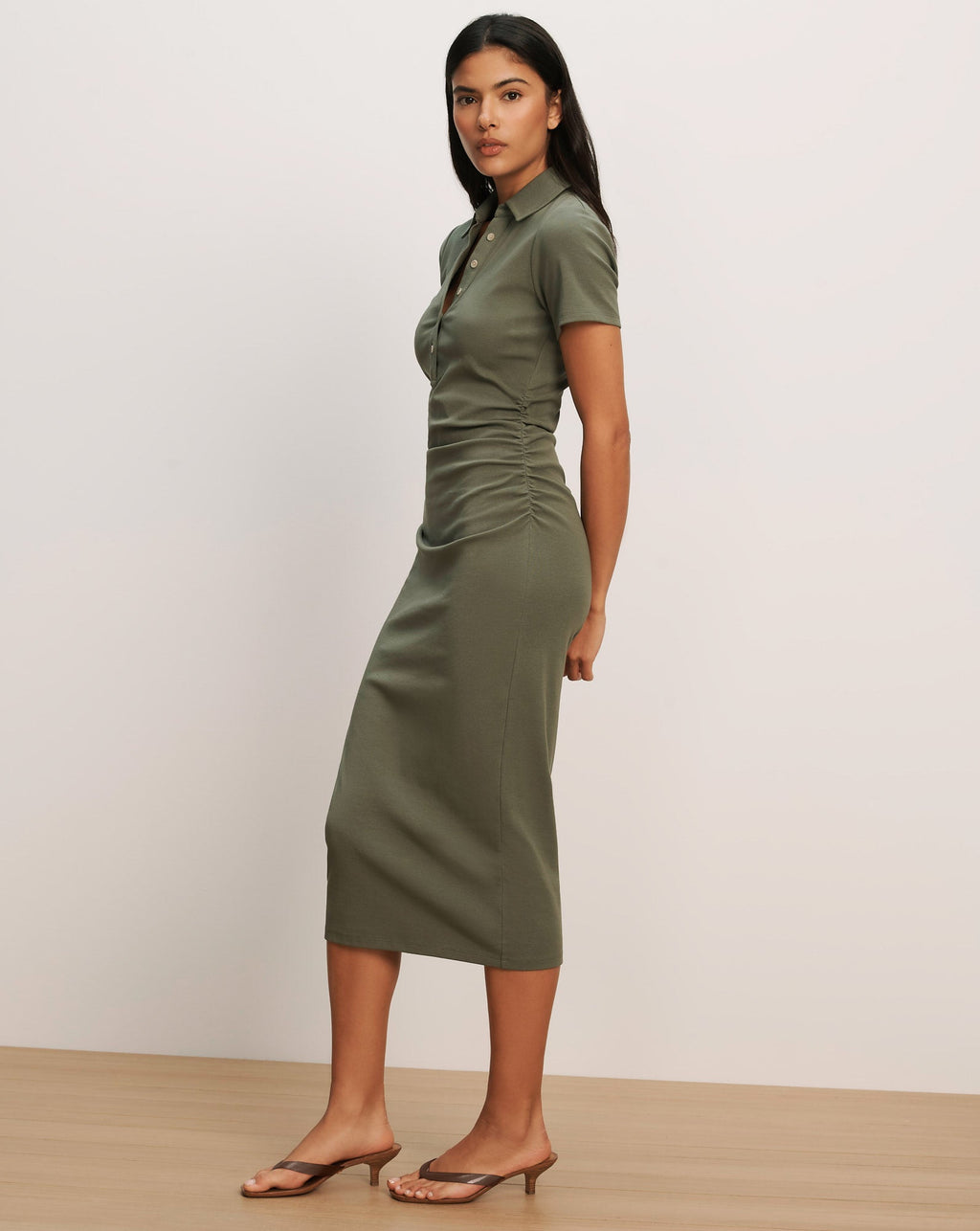 Besser Polo Midi Dress - Image 2