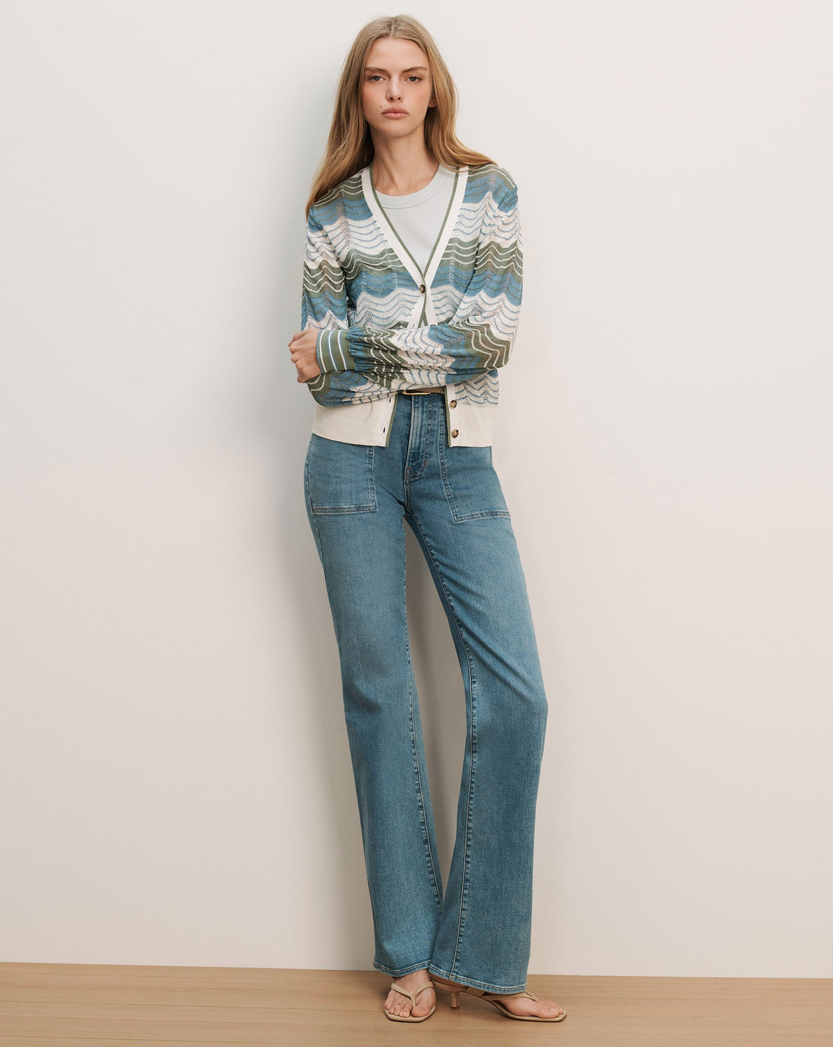 Laurinor Linen-Blend Cardigan - Image 2