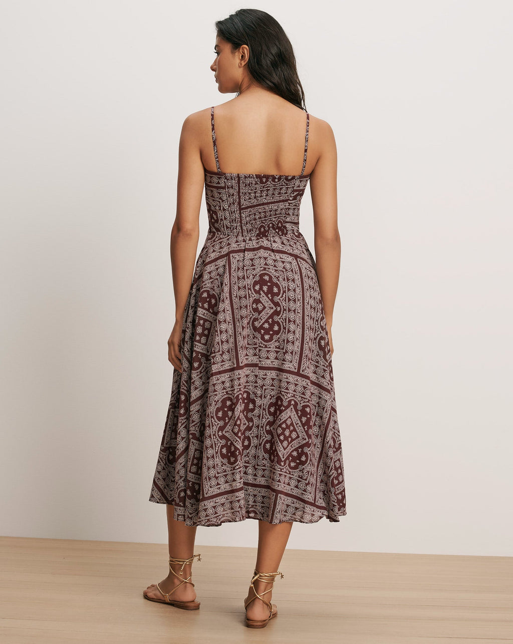Kitt Bandana Midi Dress - Image 4