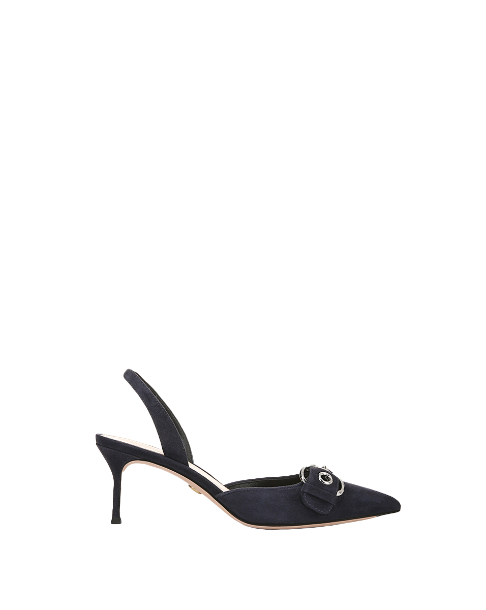 Roxy Suede Slingback Pump - Image 7