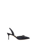 Roxy Suede Slingback Pump - Image 7