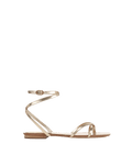 Allegra Metallic Ankle-Wrap Sandal - Image 8