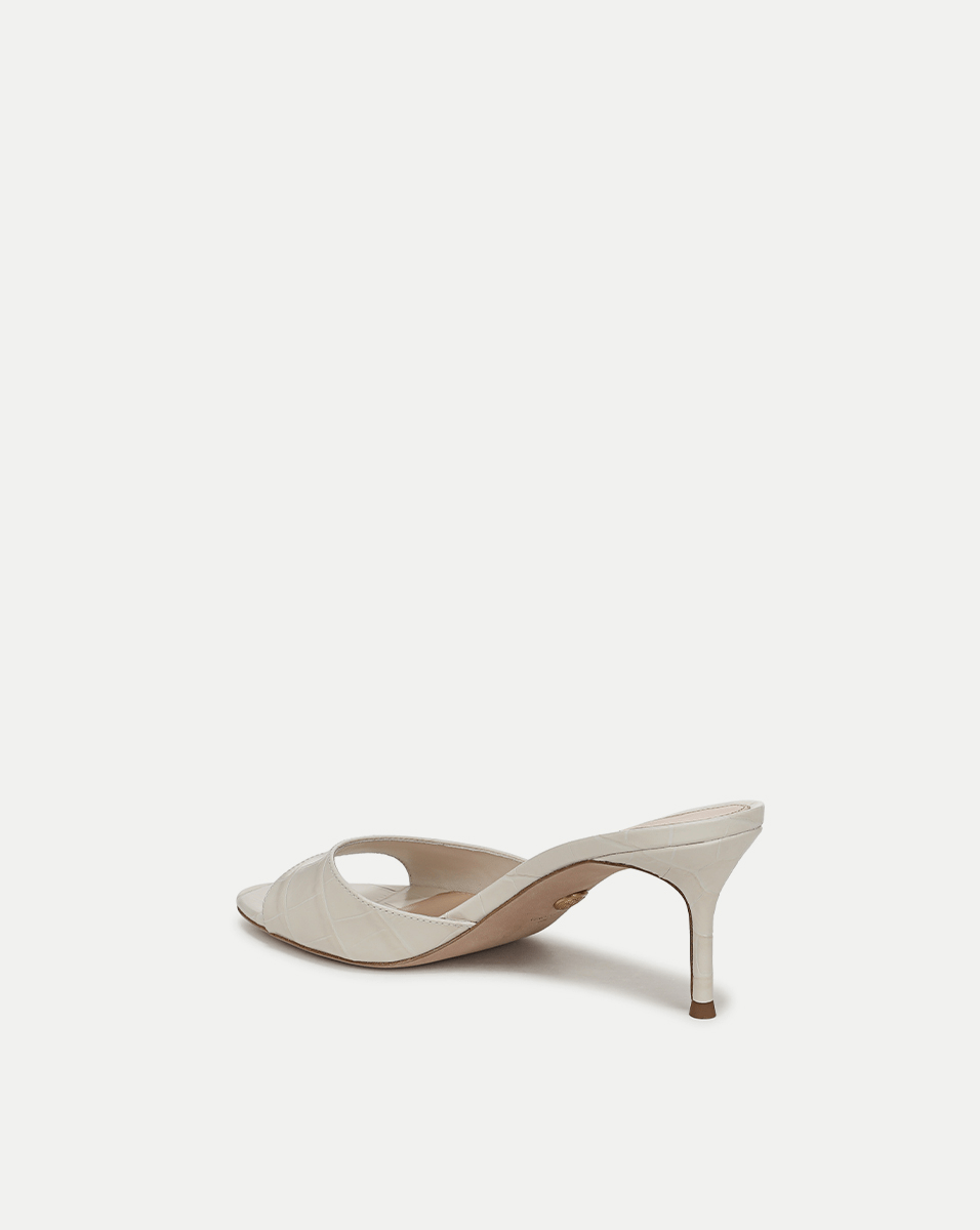 Tia Croc-Embossed Sandal - Image 5