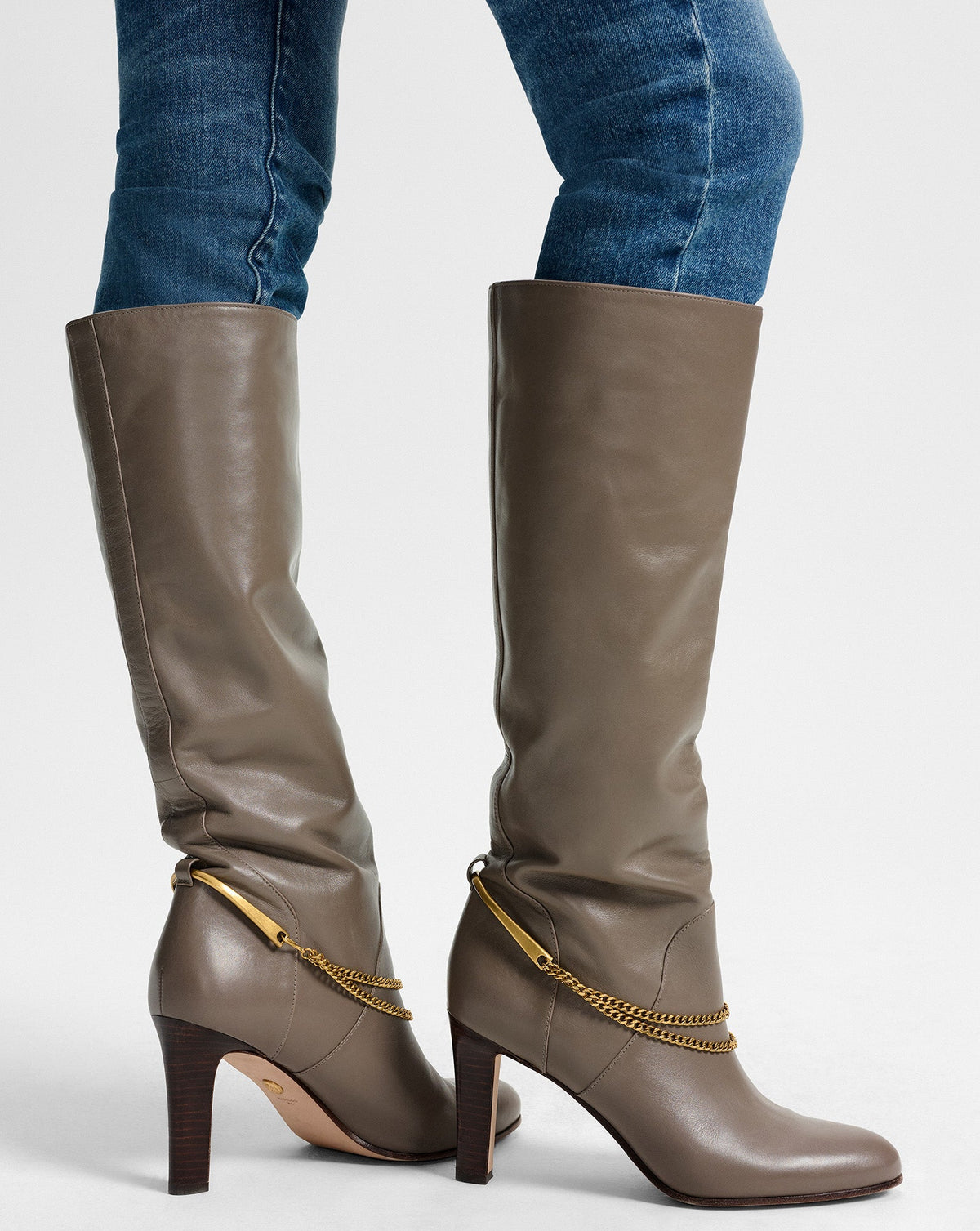 Tarian Tall Chain Boot - Image 2