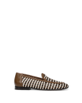 Prilla Woven Leather Loafer - Image 7