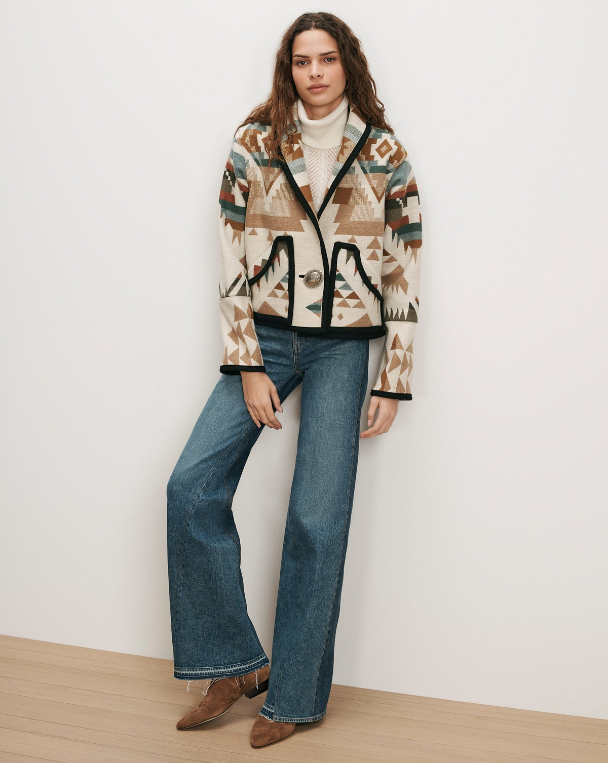 Short Wool Bolero Coat - Image 2