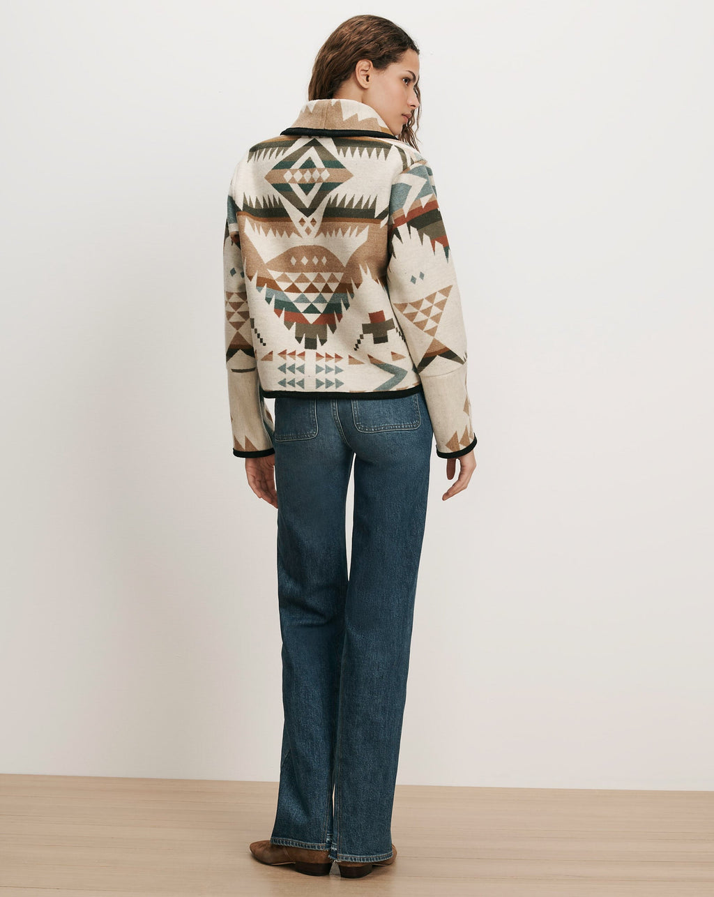 Short Wool Bolero Coat - Image 3