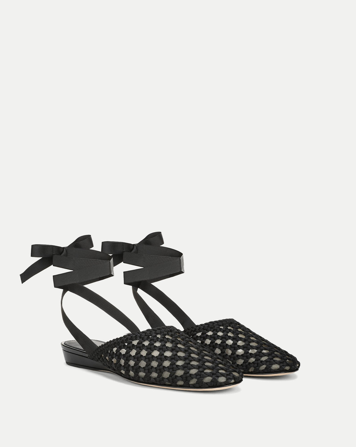 Malia Woven Satin Mule - Image 3