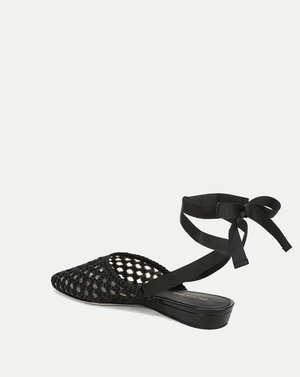 Malia Woven Satin Mule - Image 5