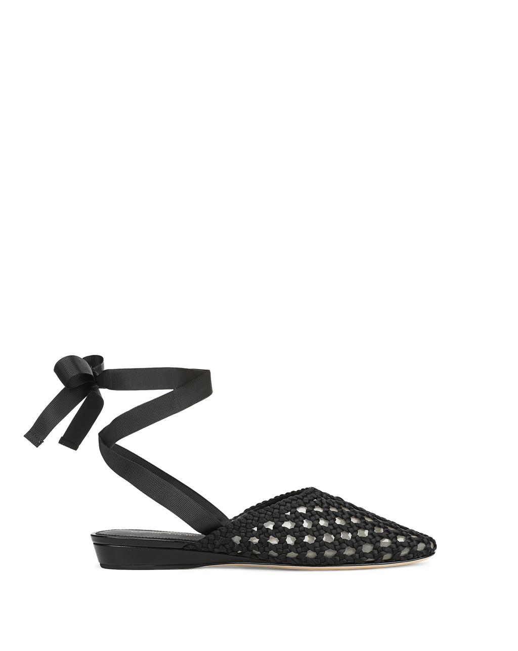 Malia Woven Satin Mule - Image 6