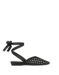 Malia Woven Satin Mule - Image 6