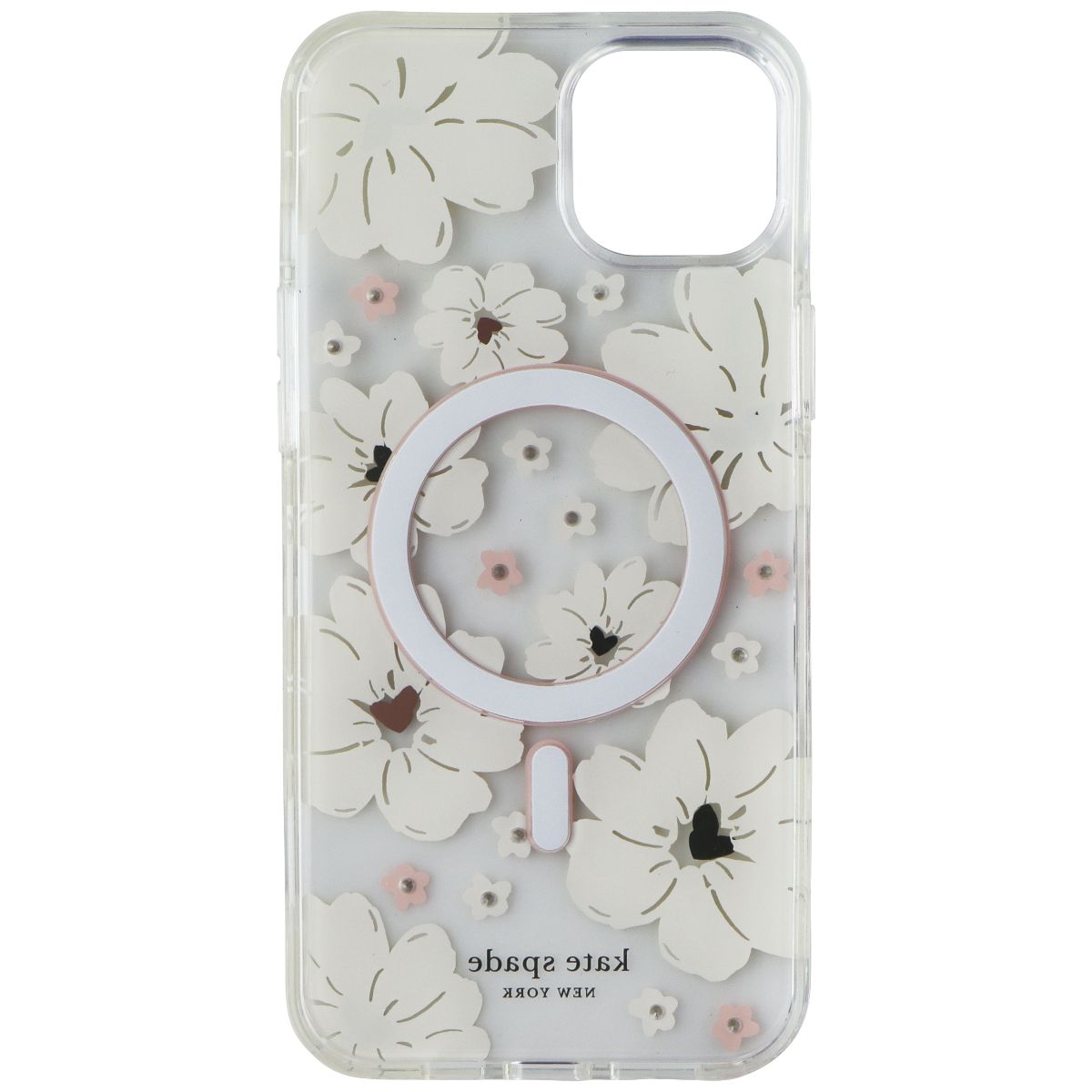 Kate Spade Hardshell Case for MagSafe for Apple iPhone 14 Plus - Classic Peony - New - Image 3