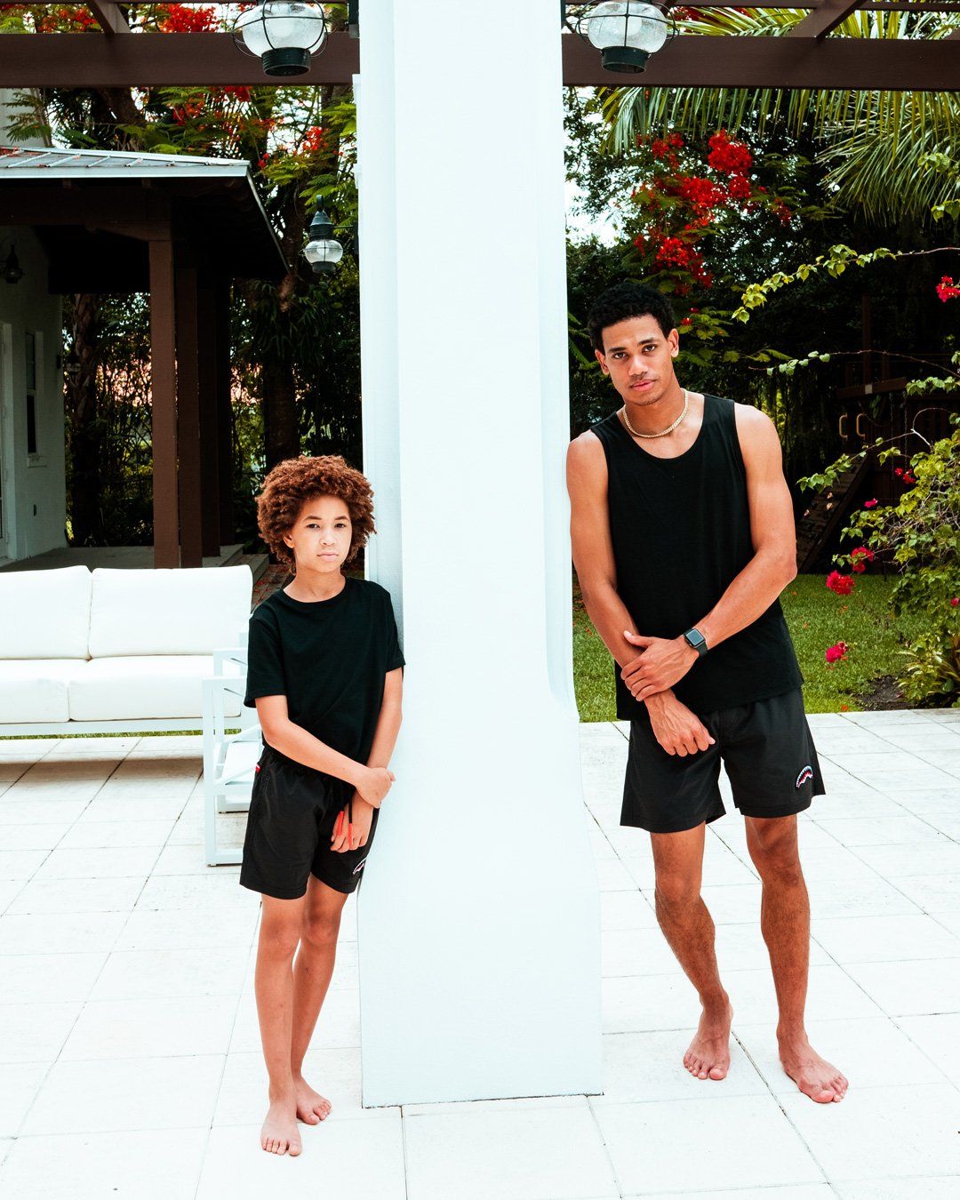 Kids Lights Out Swim Trunks - Image 8