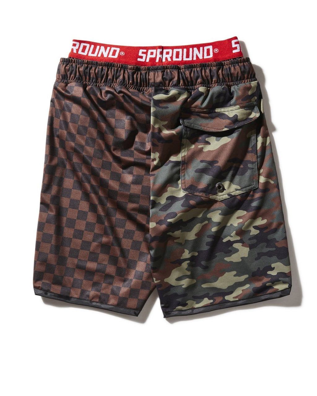 Kids Checks & Camo Swim Trunks - Image 5