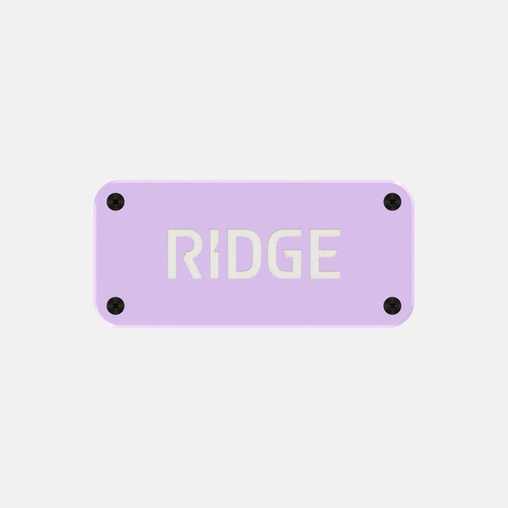 Ridge Logo Plate - Lavender - Image 2
