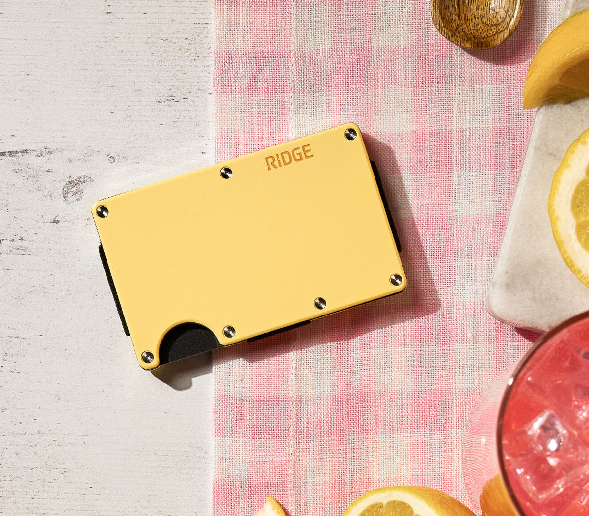 Ridge Wallet - Lemon Drop - Image 5
