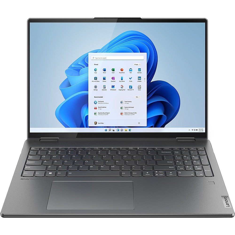 Lenovo - Yoga 7 16IAP7 16"" Laptop - Intel Core i7 - 16 GB Memory - 512 GB SSD - 82QG0012US - Image 7