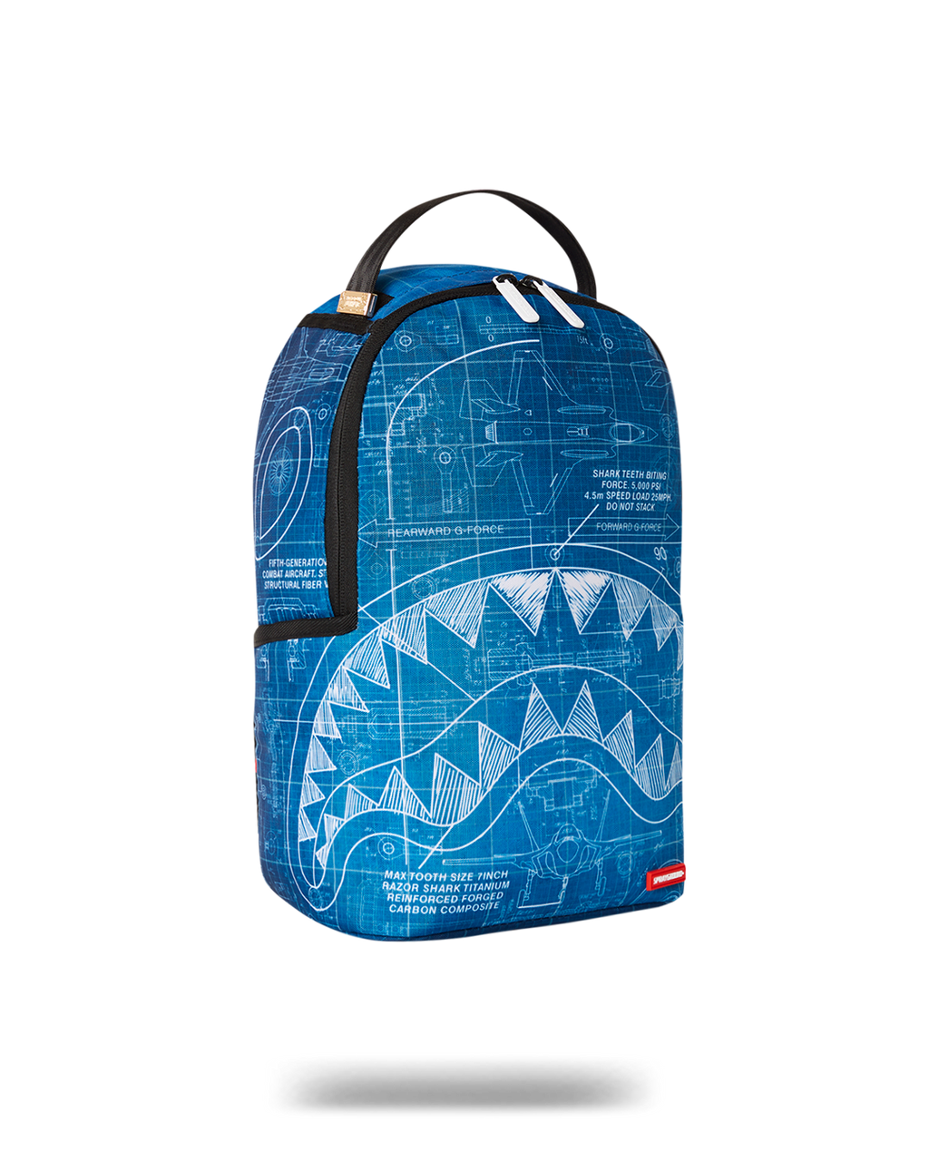 Mini Schematics Shark Backpack - Image 3