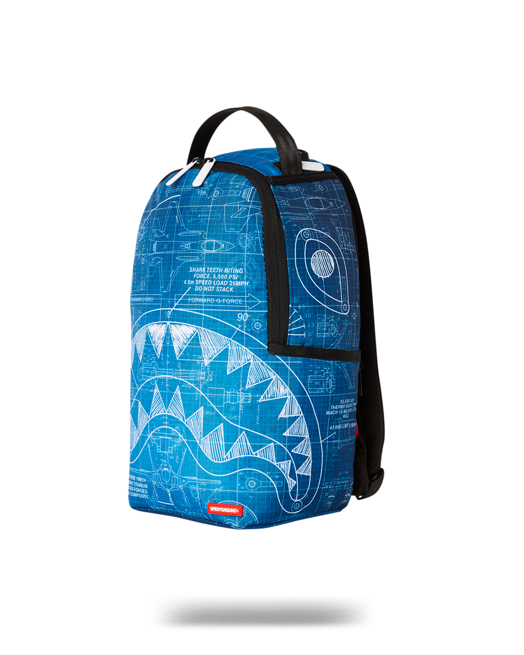 Mini Schematics Shark Backpack - Image 7