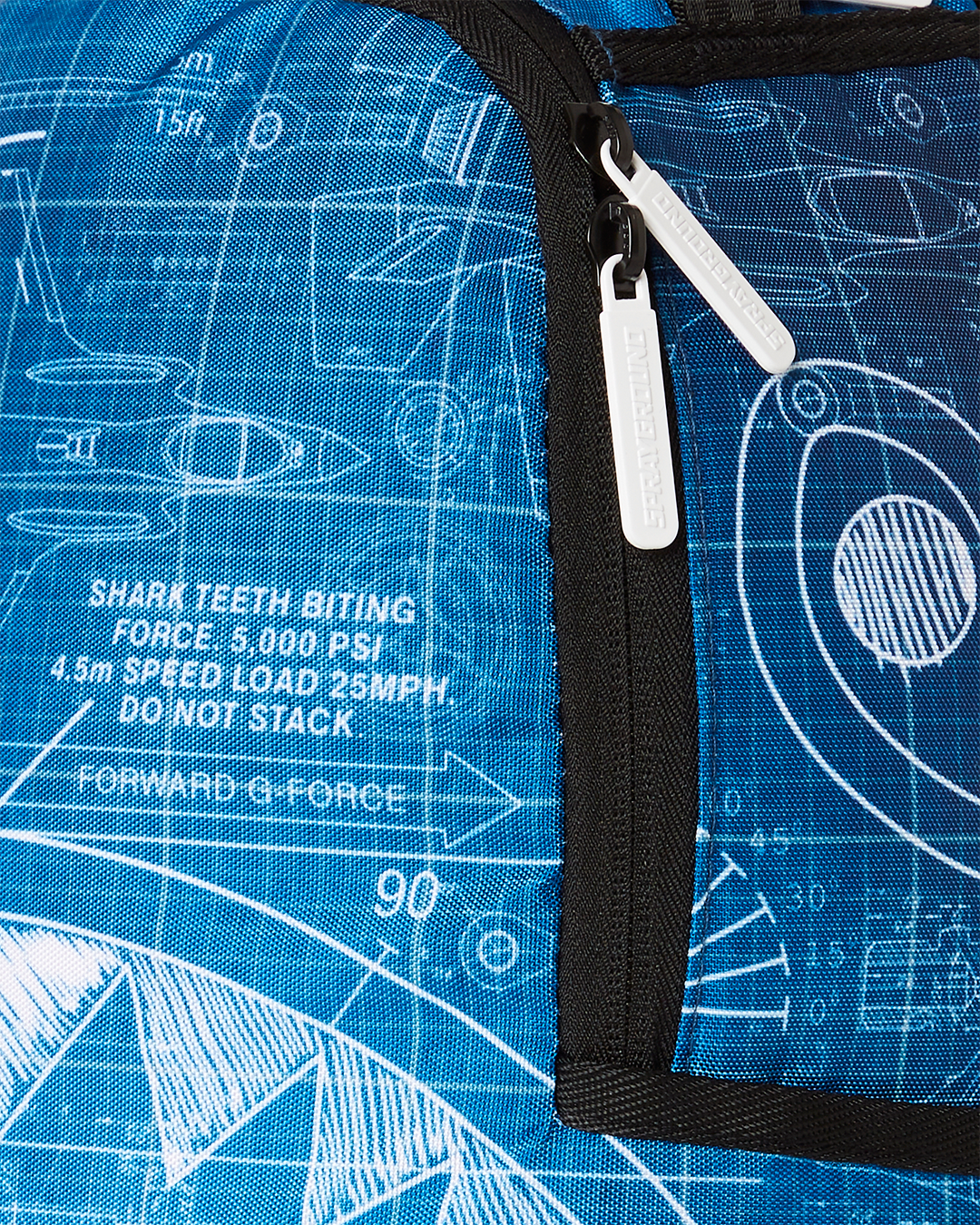 Mini Schematics Shark Backpack - Image 11