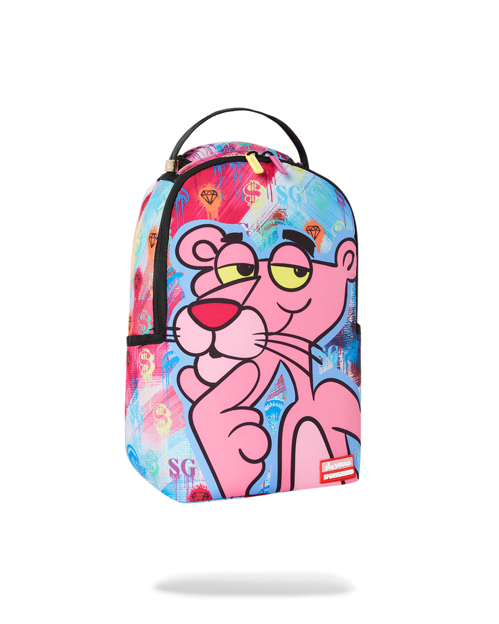 Small Backpack: Pink Panther Art Class - Image 2