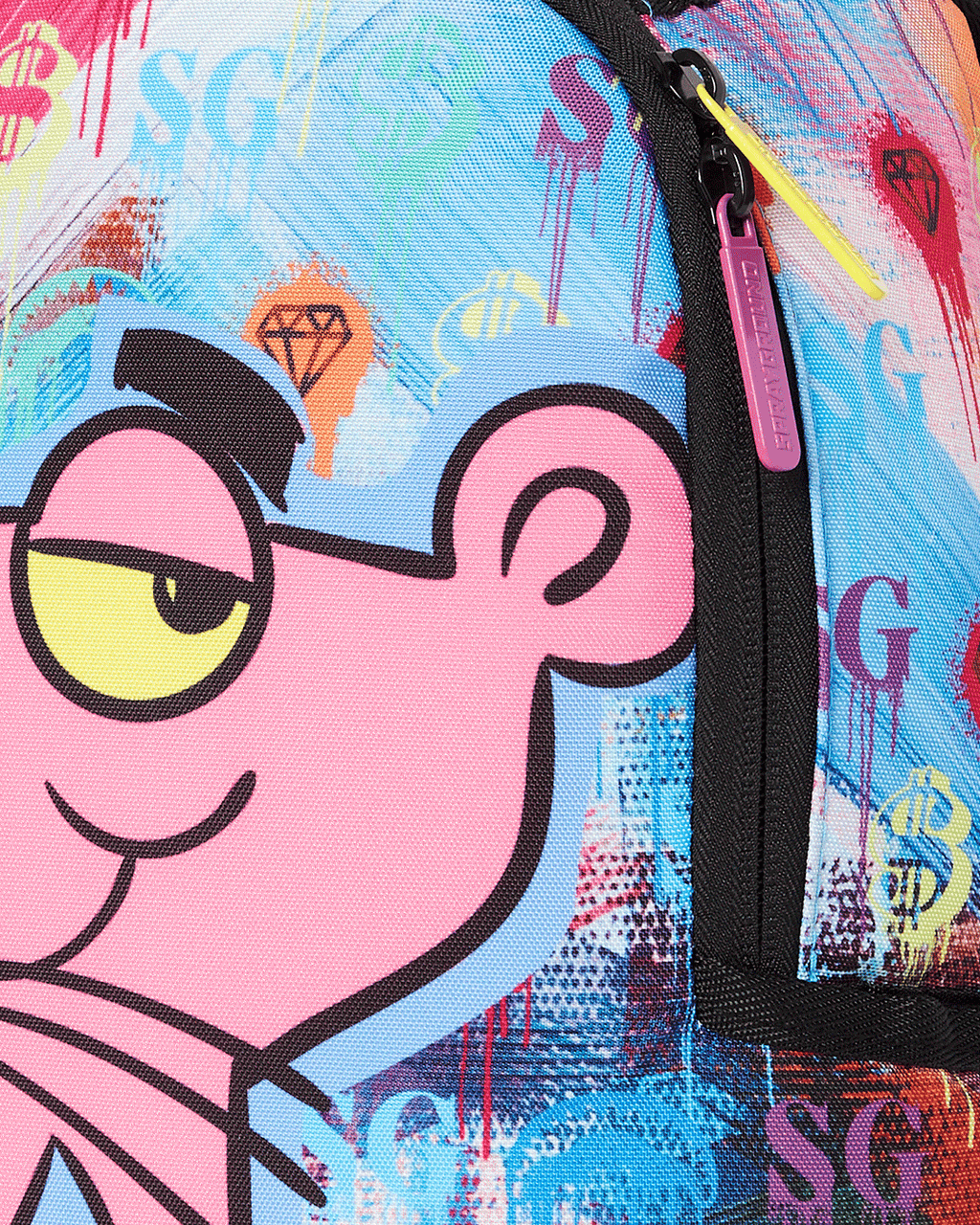 Small Backpack: Pink Panther Art Class - Image 6