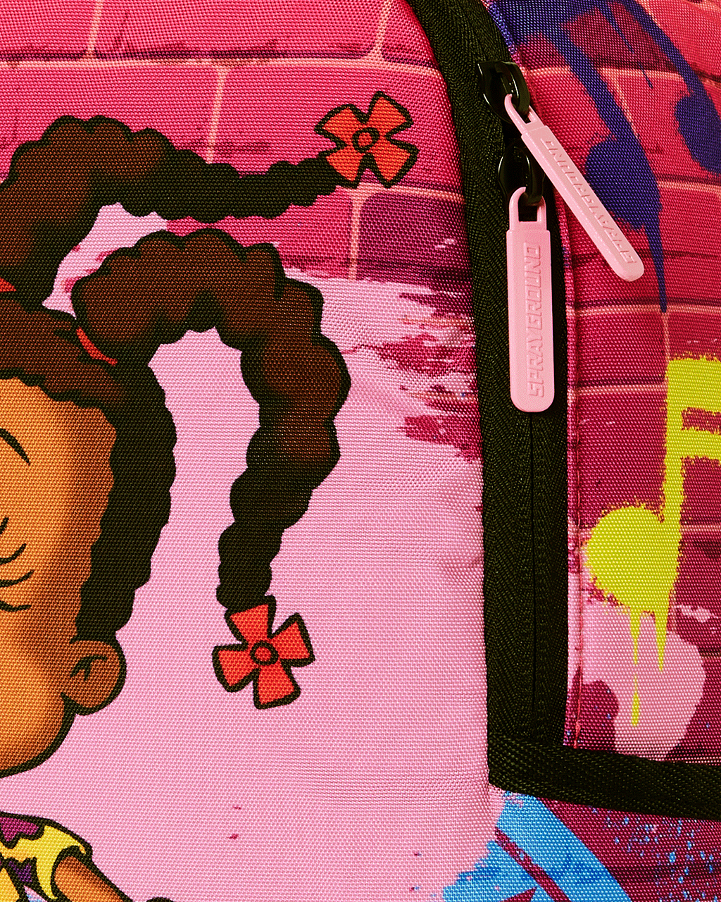 Small Backpack: Rugrats Susie Music Notes - Image 6