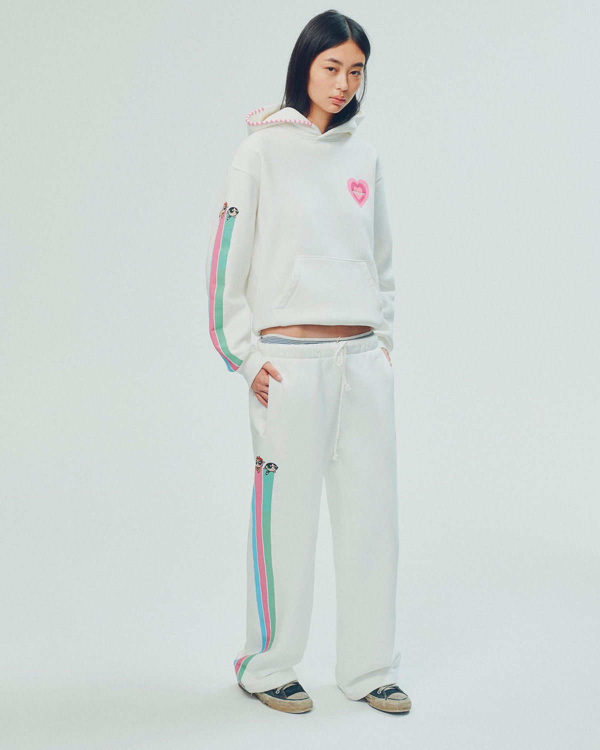 The Powerpuff Girls Heart Straight Sweatpant - Image 4