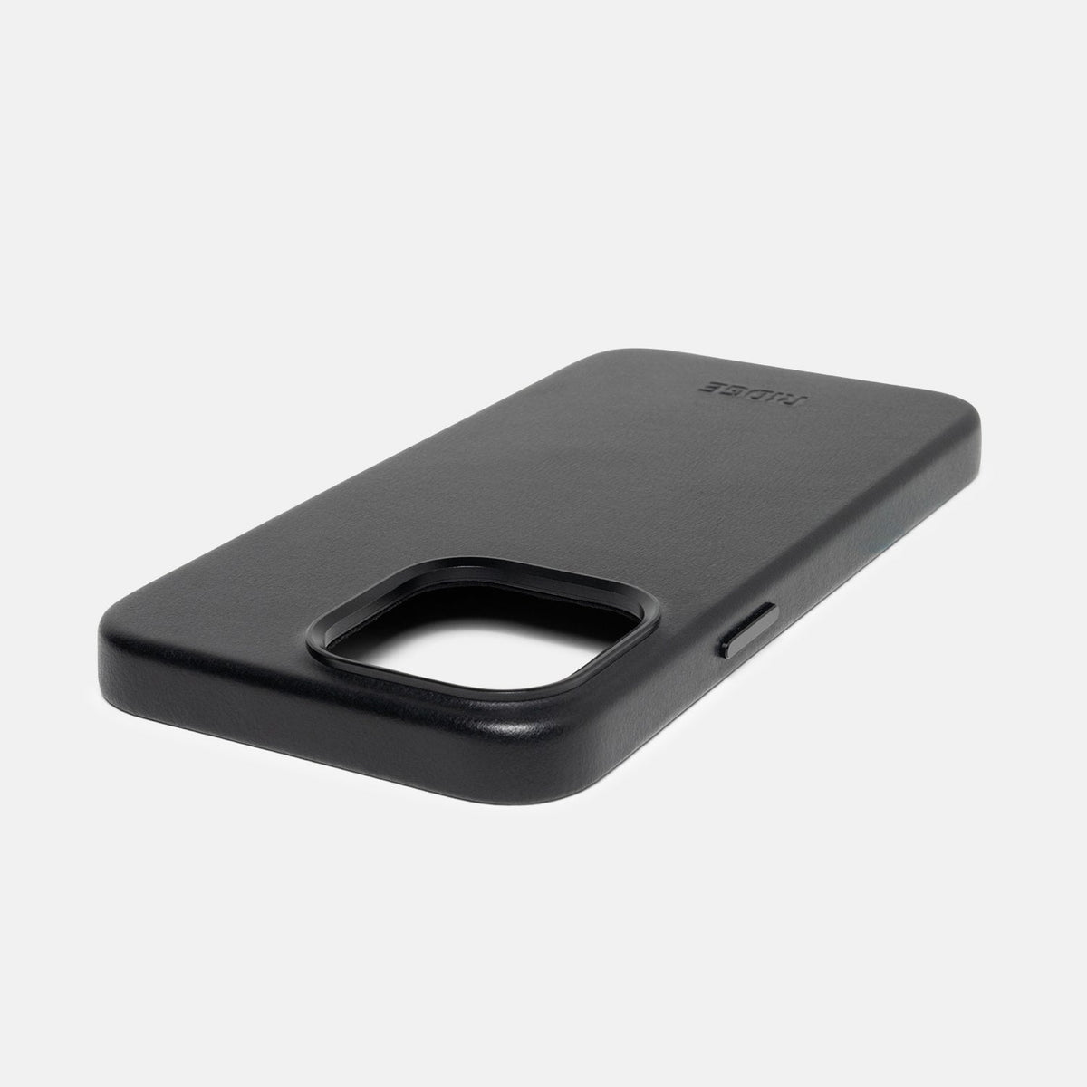 Everyday Phone Case - iPhone 15 Pro Max - Midnight Black Leather - Image 5
