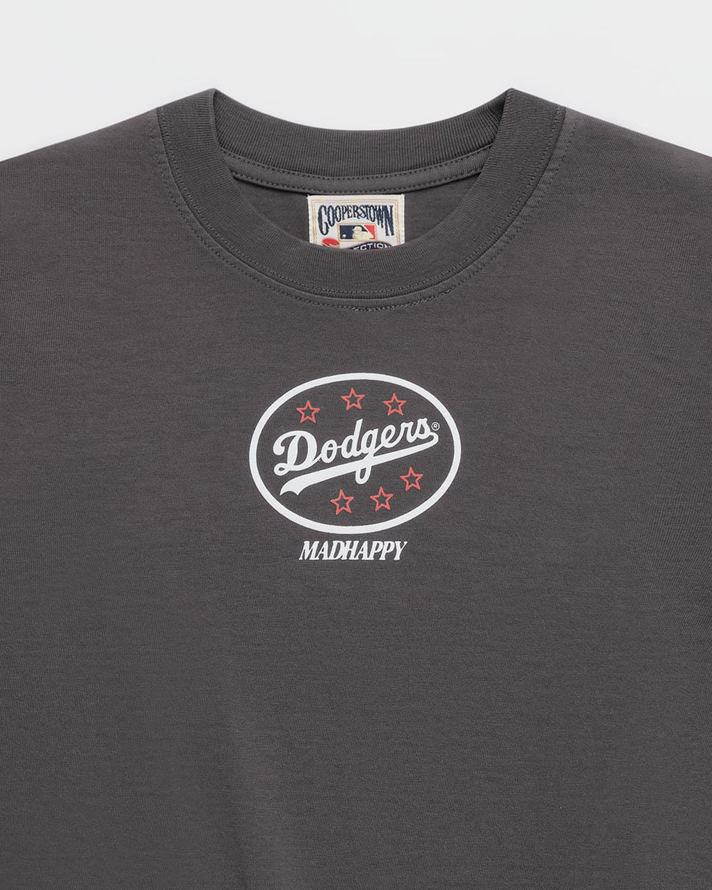 Dodgers Oval Shrunken Tee - Image 2