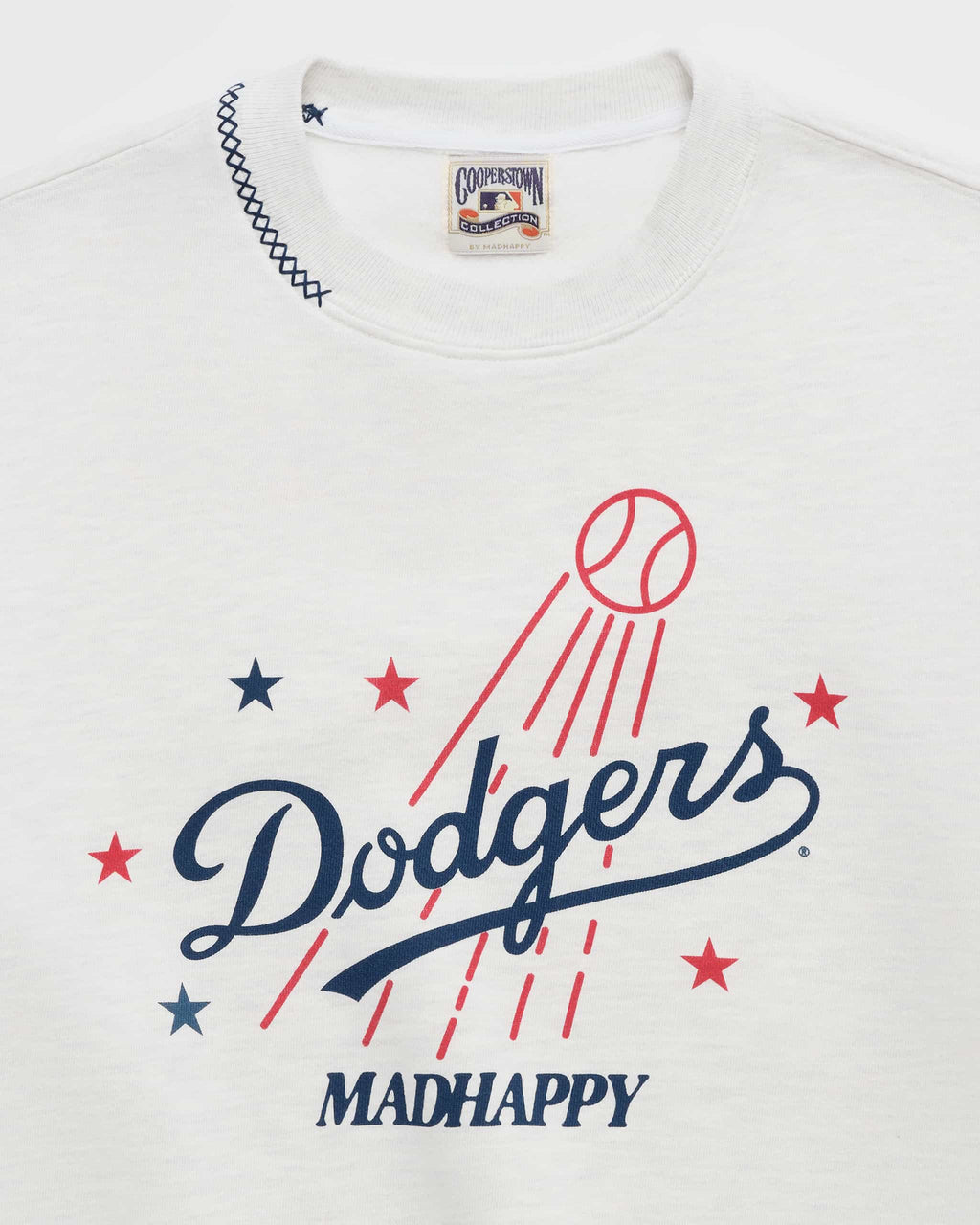 Dodgers Stars Fleece Crewneck - Image 2