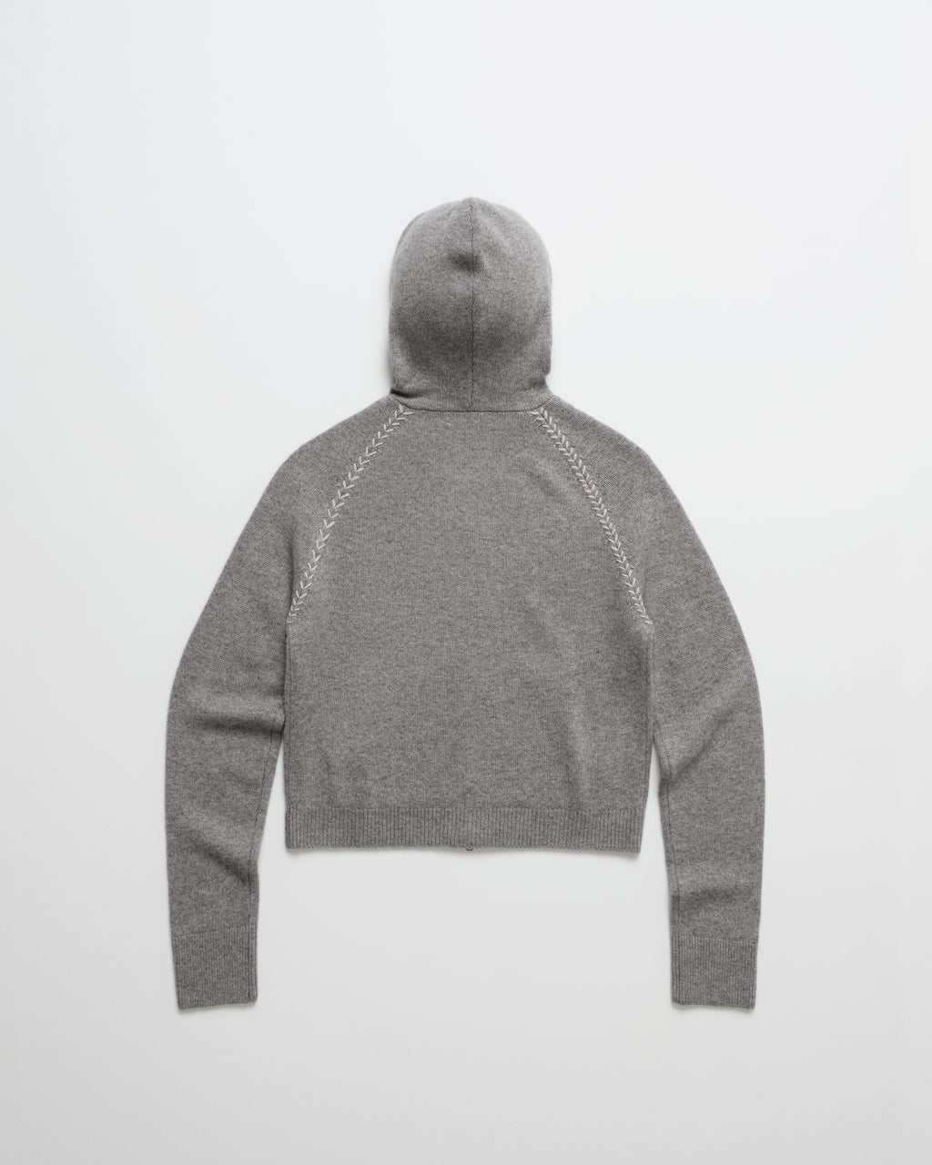 Knit Zip Up Hoodie - Image 4