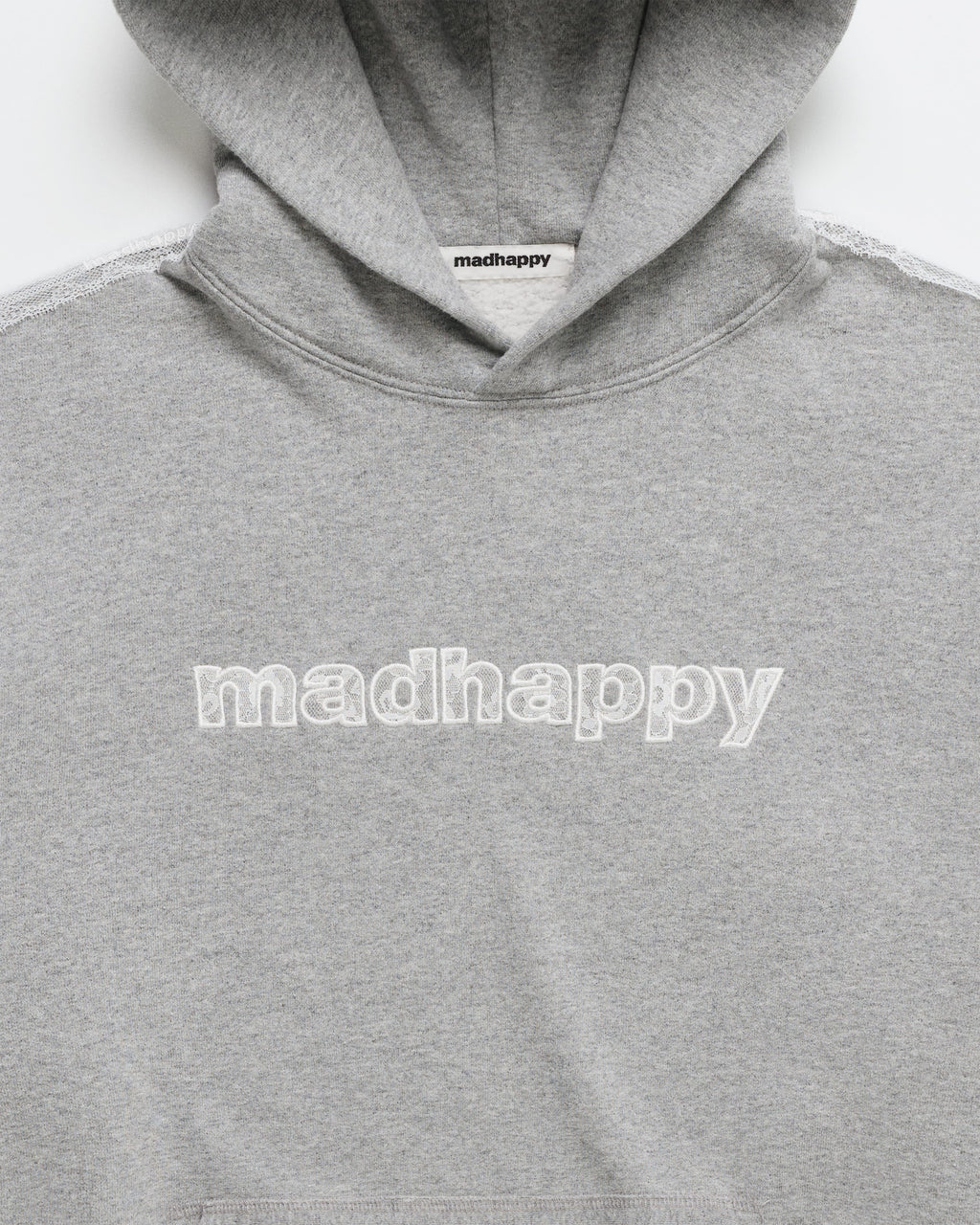 Lace Trim Midweight Hoodie - Image 2
