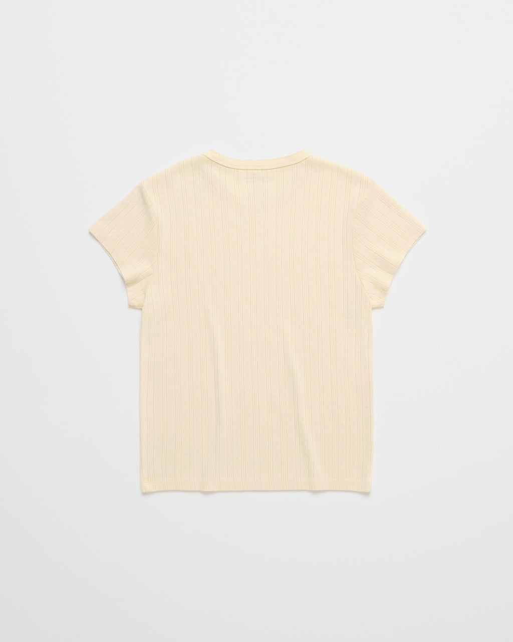 Hanes Pointelle Baby Tee - Image 4