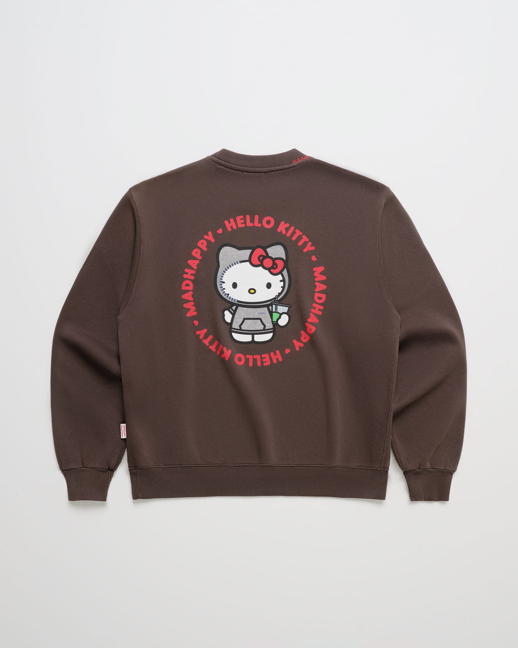 Hello Kitty® Heart Midweight Fleece Crewneck - Image 3