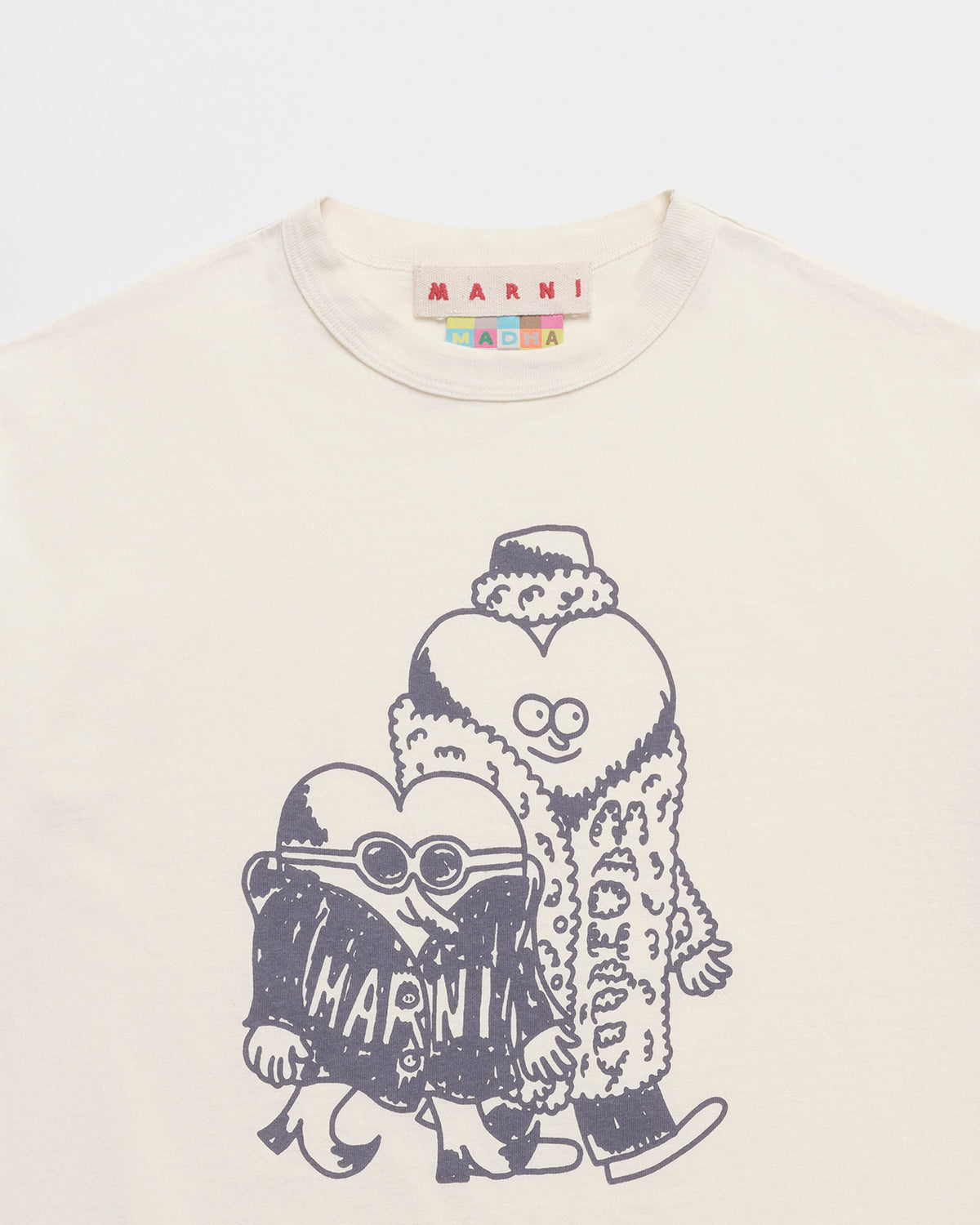 Marni Heart Guys Heavyweight Tee - Image 2