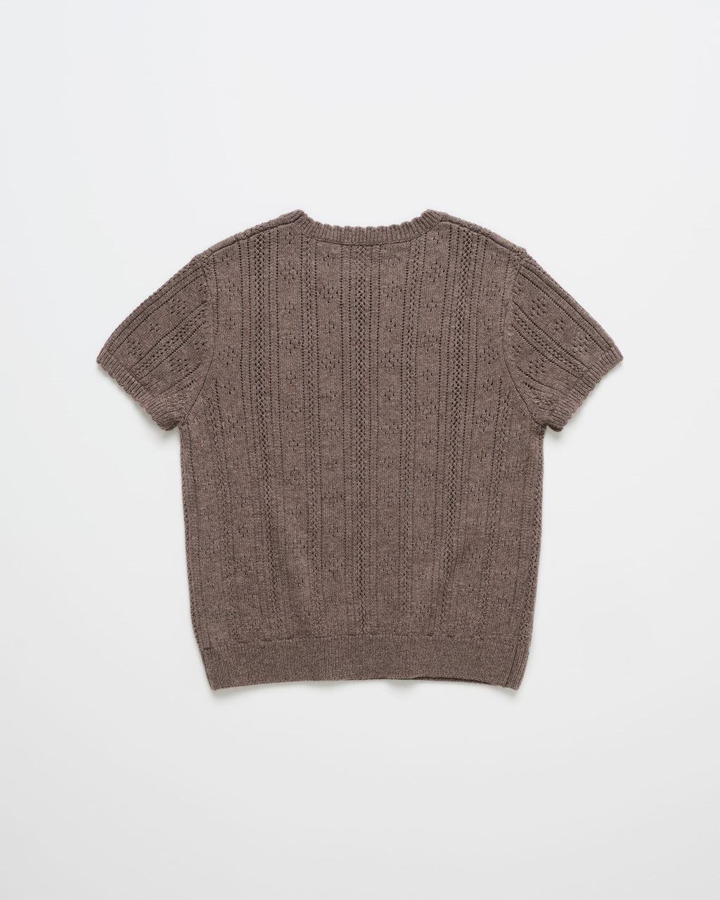Pointelle Sweater Baby Tee - Image 2